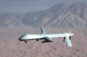 U.S Military Predator drone inflight