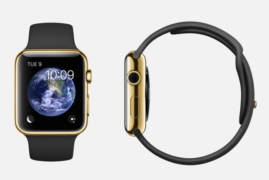 Apple Watch with 18 karot Gold