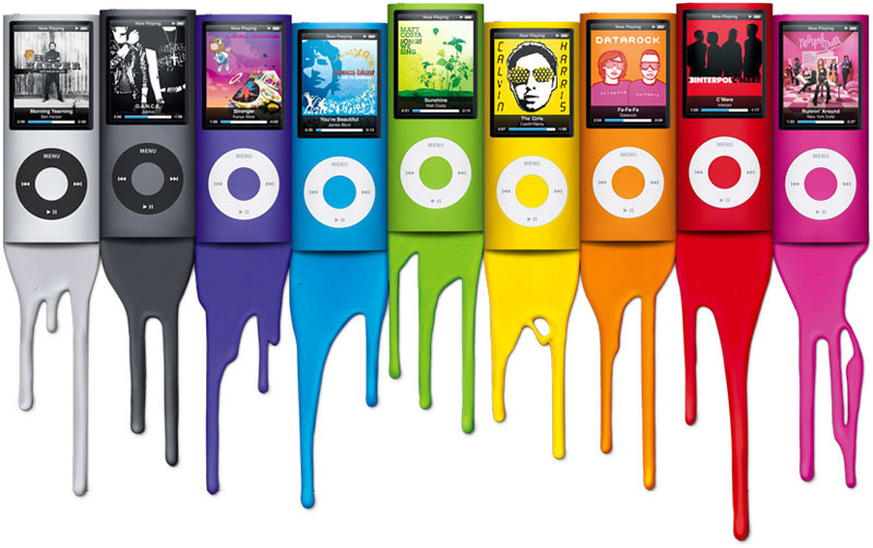 the many colors of mac, ipod, and iPhone, and Steve Jobs's color strategy