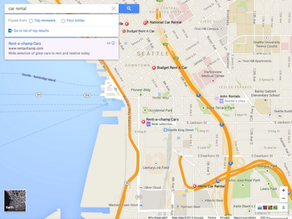 new google maps